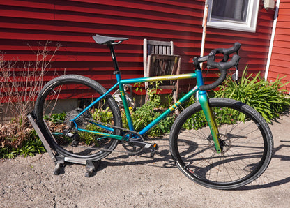 An all-purpose, all-steel, made in America gravel bike.