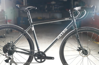 An all-steel, made in America gravel bike.